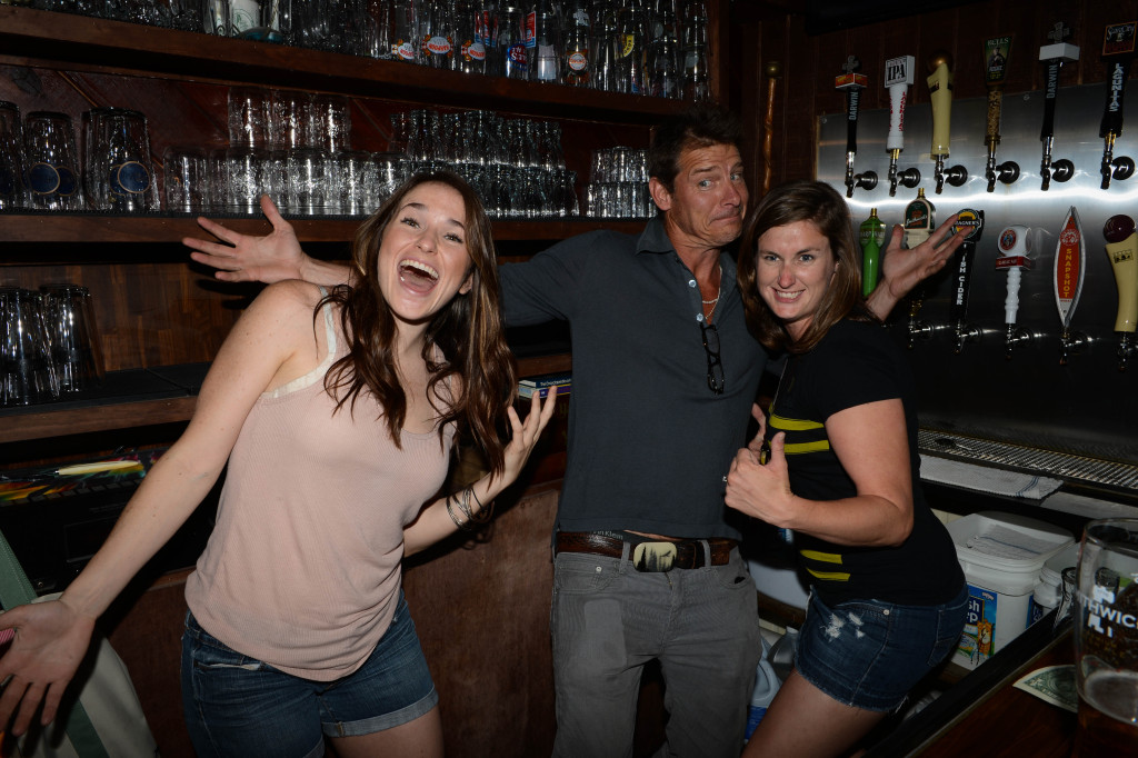 Ty Pennington bartends at Shamrock Pub in Sarasota.