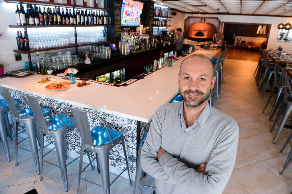 Alessandro Settimi, owner of Mercato Pizzeria + Bar. Photo by Dan Wagner