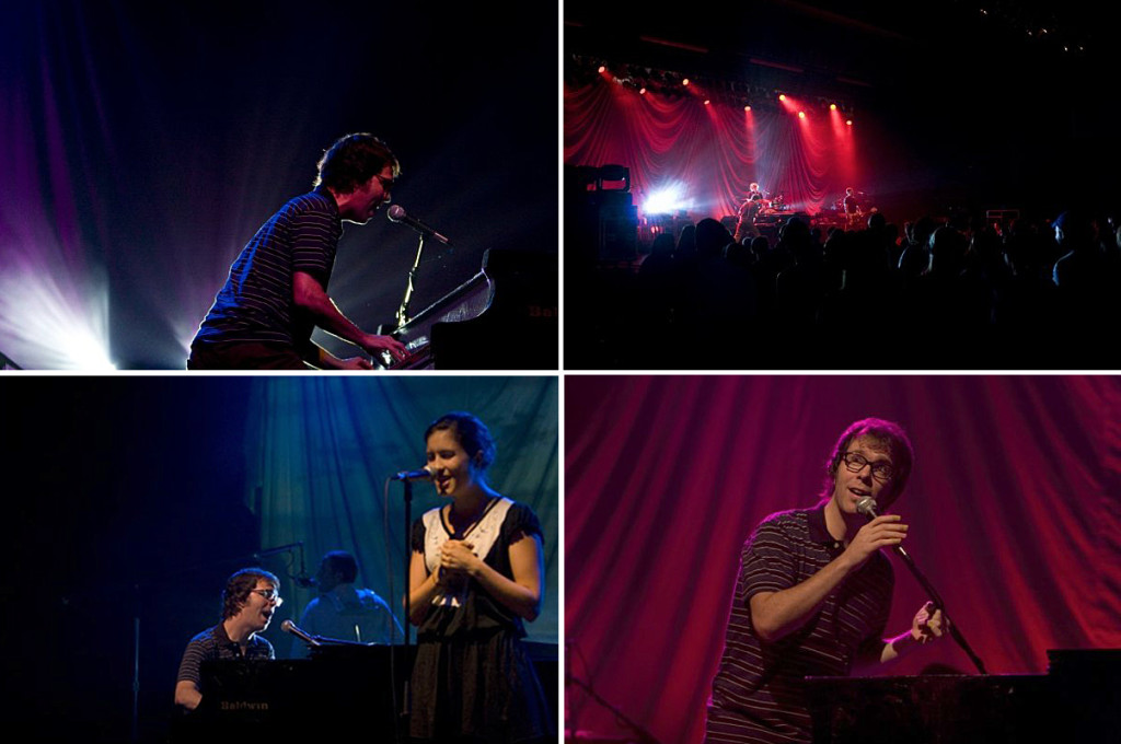 Collage of photos from when I saw Ben Folds perform with Missy Higgins at Ohio University in October 2008. Photos by Rachel S. O'Hara