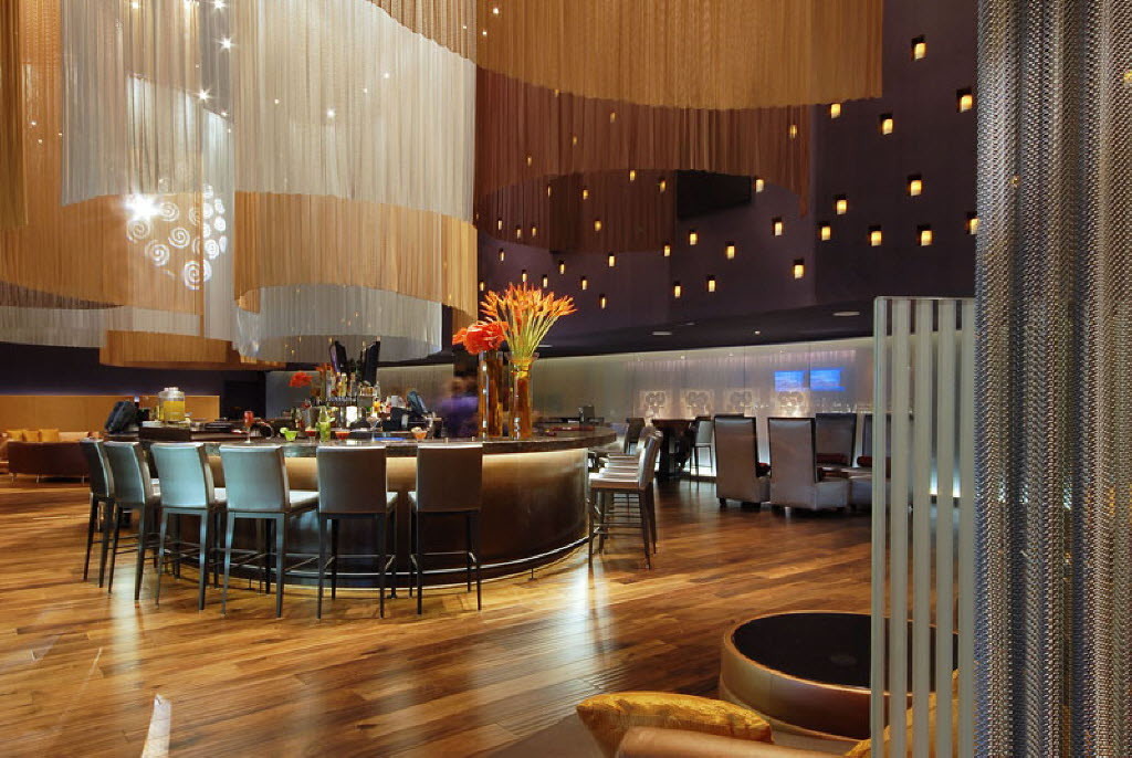 The bar area of an iPic theater.