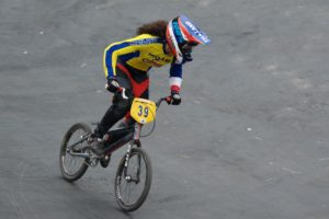 Amanda Carr, 26, qualified for the 2016 Summer Olympics after competing at the UCI BMX World Championships in May. Photo provided by Amanda Carr