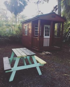 My tiny cabin the Everglades